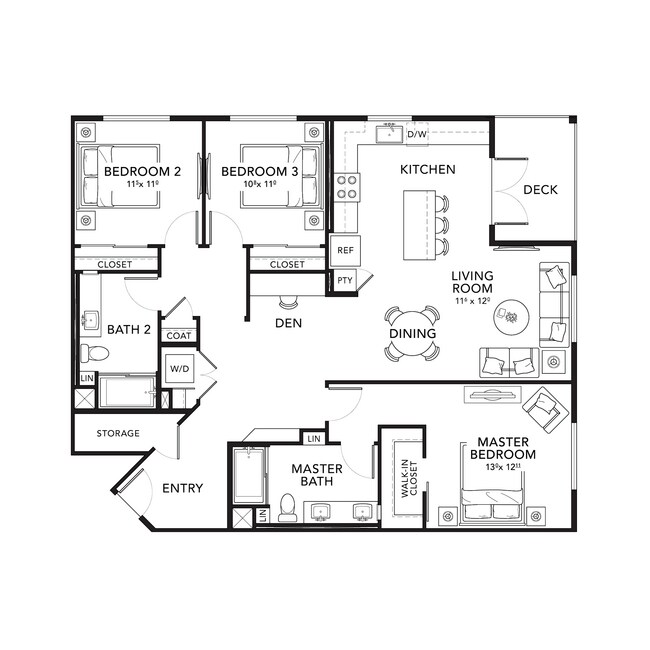 Unit 228 228 floor plan